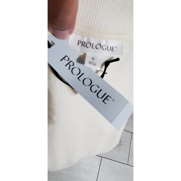 NWT Prologue Sweater Dress - Cream Small - Picture 7 of 9